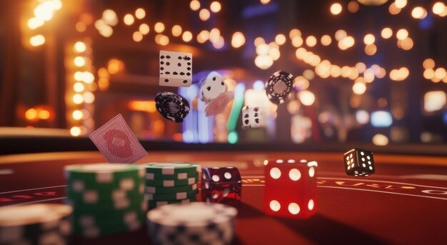 Red Tiger live-dealer studio with multiple camera angles on djarumtoto mobile app